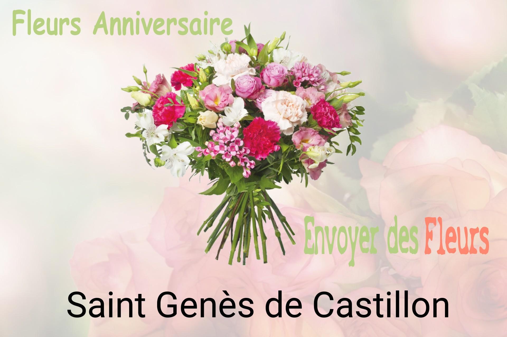 Bouquet de fleurs d’anniversaire livré à Saint-Genès-de-Castillon