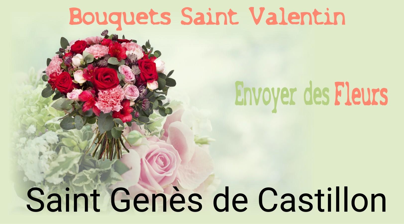 Roses de Saint-Valentin livrées à Saint-Genès-de-Castillon